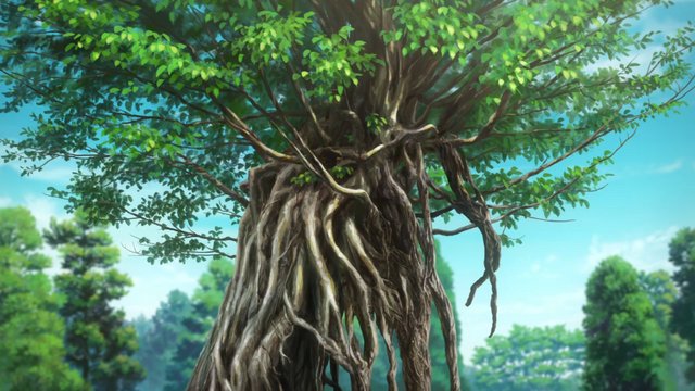 Farewell under the Riverside Giant Tree